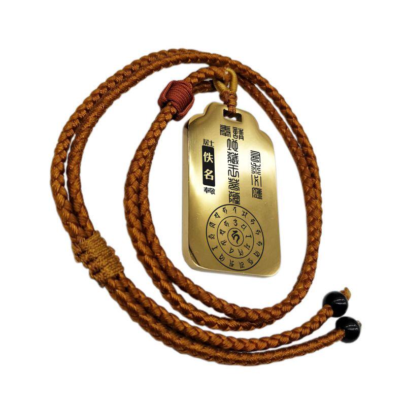 娑婆三圣观音菩萨像吊坠项链挂件
