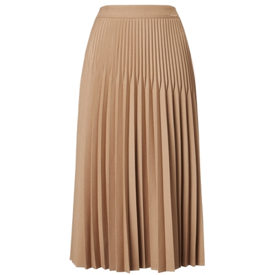 【绵羊毛】CADIDL卡迪黛尔商场同款气质简约百褶裙半身裙女冬