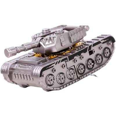儿童变形坦克陀螺机甲变形玩具