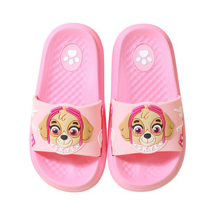 汪汪队立大功童鞋儿童凉拖鞋男夏季卡通防滑软底室内外穿拖鞋透气