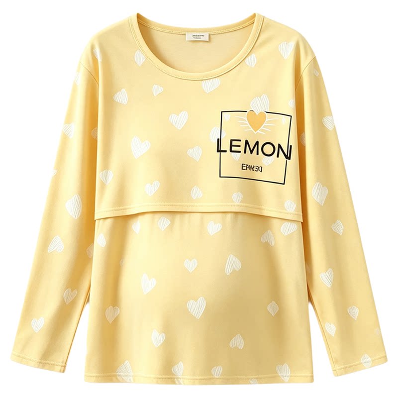 月子服哺乳孕妇可调节带胸垫春秋