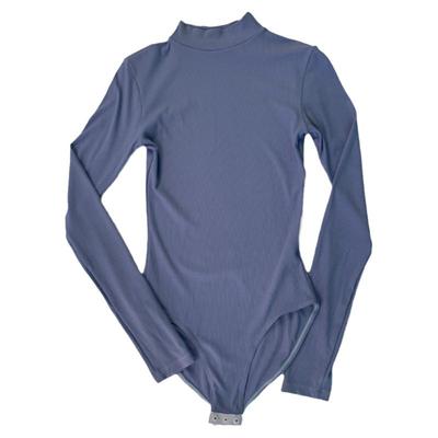 现代舞古典舞拉丁舞练功服成人连体衣针织长袖春夏训练舞蹈服上衣