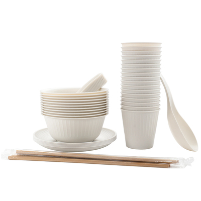 的稻壳一次性碗套装|千人回购