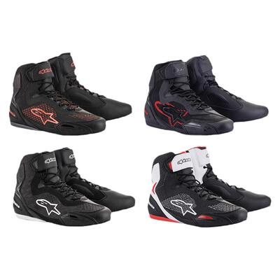 a星alpinestars摩托车骑行靴夏季机车骑行鞋男FASTER-3 RIDEKNIT