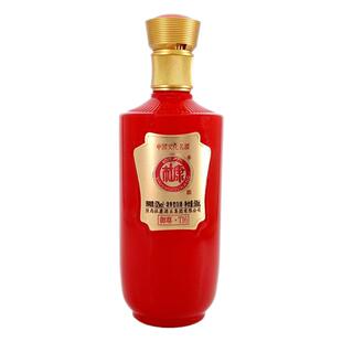 白水杜康酒52度500毫升浓香型国产粮食酒红瓶婚宴礼盒装整箱6瓶价