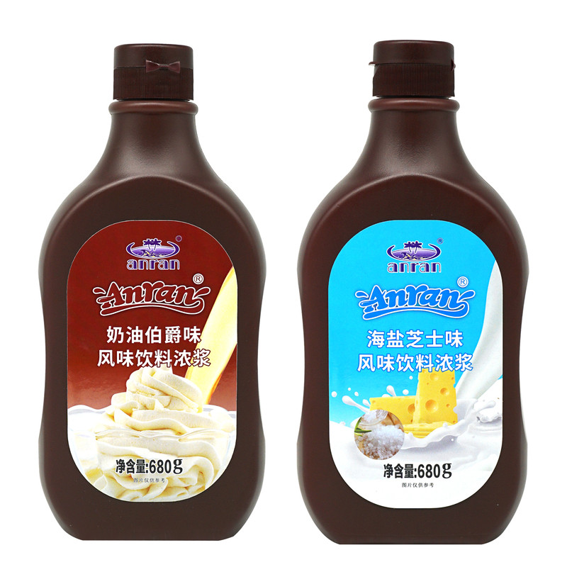 安然海盐芝士酱680克新日期