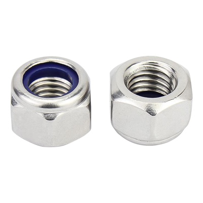 不锈钢尼龙锁紧螺母防松自锁螺帽