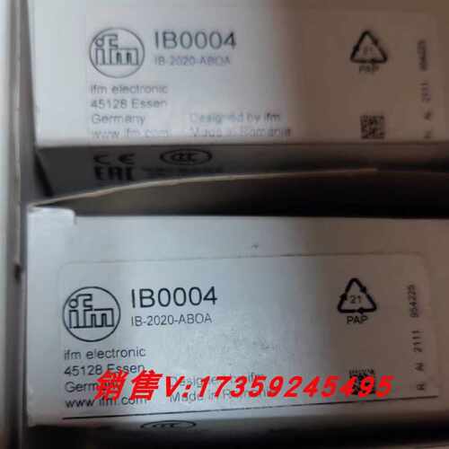 议价IFM IB0004 IC5005 ID5005 ID5055 ID5048 易福门 全新原装if