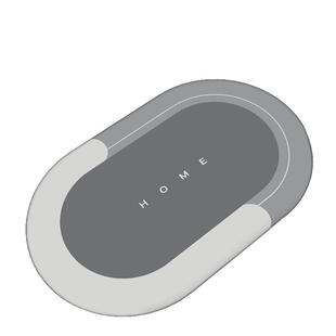 浴室吸水地垫硅藻泥软垫黑科技防滑速干浴室脚垫卫浴厕所门口地毯