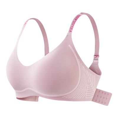 草本初色内衣女2026新款反重力小胸聚拢提拉软支撑防下垂文胸套装