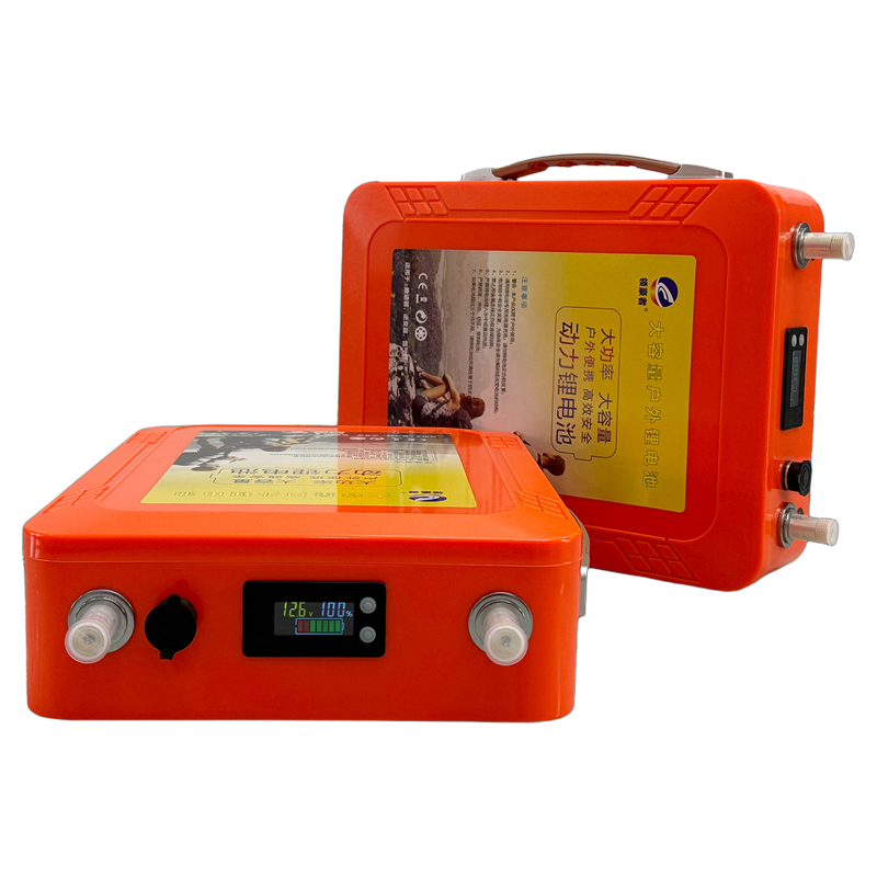 推进器防水锂电池12V24V大容量100ah200AH逆变器橡皮艇户外蓄电瓶