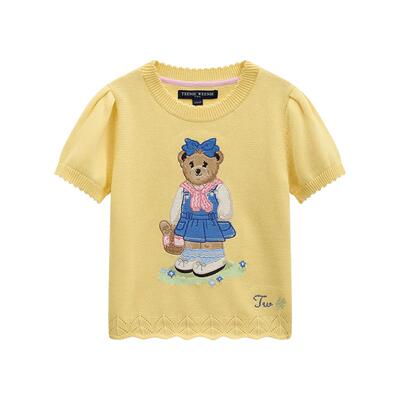 TeenieWeenieKids套头短袖毛衣
