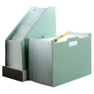 A4可立式风琴包多层文件夹学生用文件袋手提试卷袋收纳袋高中生卷子分类收纳整理神器大容量收集盒插页资料册