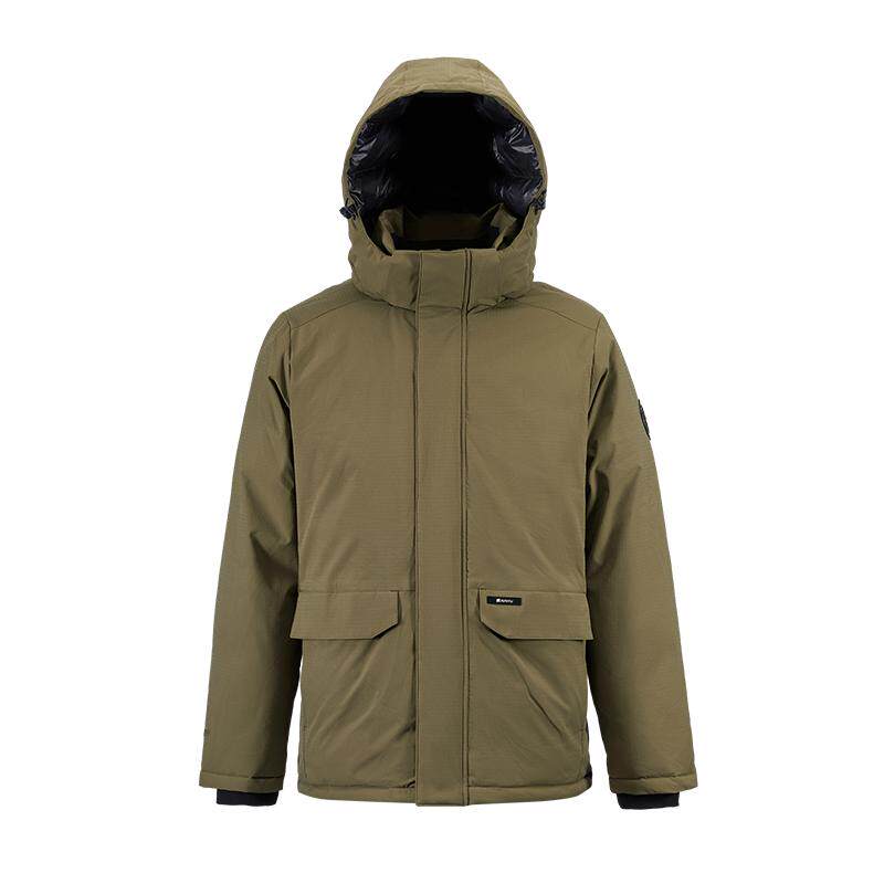 君羽户外800蓬鹅绒服男加厚短款