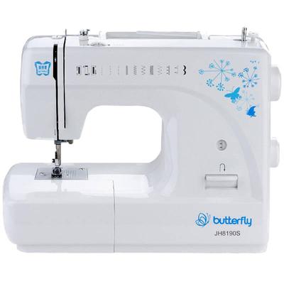 蝴蝶牌家用电动缝纫机可锁边吃厚