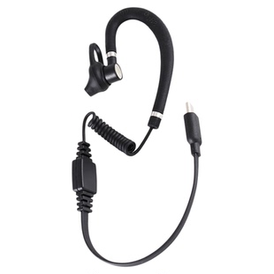 中晨对讲机耳机线SINORISE小型迷你手台耳麦TypeC入耳式原装配件