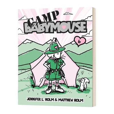 英文原版 Babymouse #6 Camp Babymouse 老鼠宝宝系列6 老鼠宝宝营地 漫画小说 英文版 进口英语原版书籍儿童全英语书