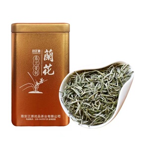 2023新茶踏雪露芽兰妃兰花香茶  蒙顶雪芽兰花茶浓香型特级