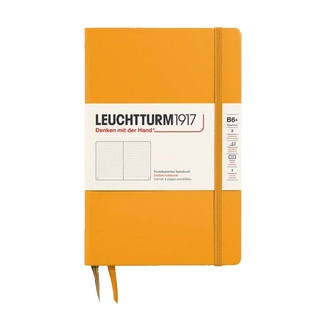 LEUCHTTURM1917德国灯塔1917经典笔记本B6+硬封皮系列办公笔记本子日记本方格手账记事本【可定制印名字】