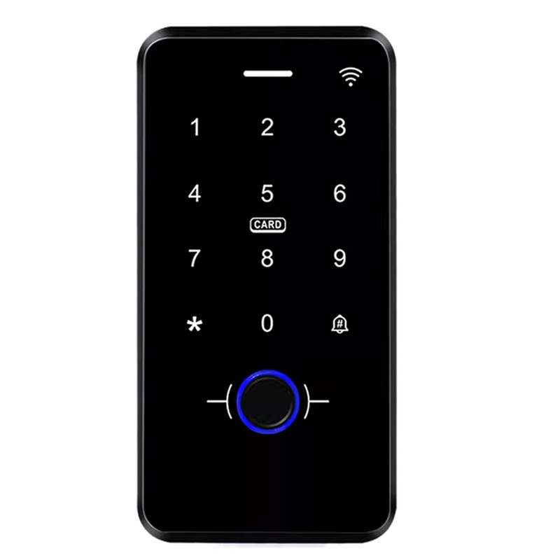 防水指纹门禁系统一体机密码刷卡NFC门禁机临时密码WiFi远程开门