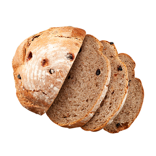 大列巴蓝莓亚麻籽面包饱腹代餐健身低脂粗杂粮无糖精黑麦全麦切片