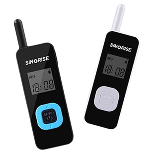 sinorise中晨迷你对讲机领夹式美容超市餐饮酒店服务行业通用饭店