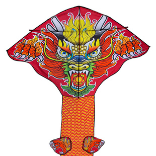 龙风筝成人大人高档大型长尾风筝好飞易飞国潮大威天龙儿童专用