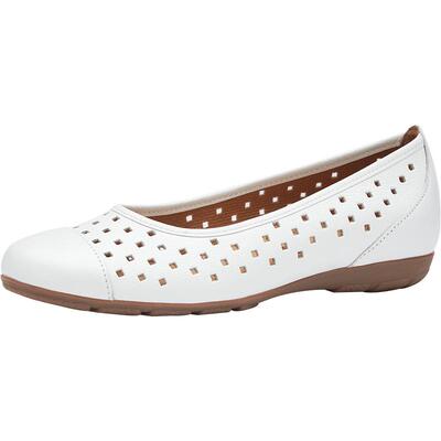 Gabor平底女鞋镂空单鞋