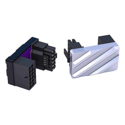 显卡ATX3.0接口转接头16pin供电180°转向4070TI转弯器3090线12+4