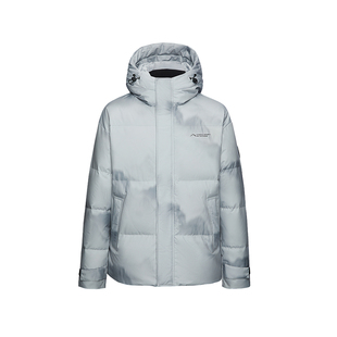 【曾舜晞同款】HLA海澜之家石墨烯羽绒服男士25冬季新款加厚外套