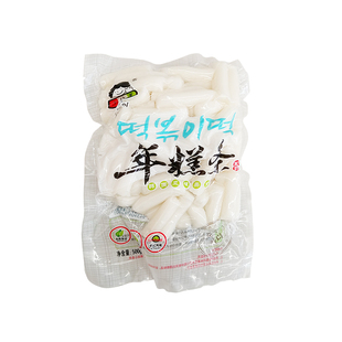 韩国年糕条小伙子年糕条500克速食网红辣炒年糕火锅关东煮打糕条