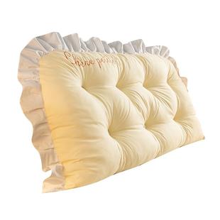 新款加高床头靠垫宿舍长条大靠枕卧室长枕头寝室卧室床上靠背拆洗