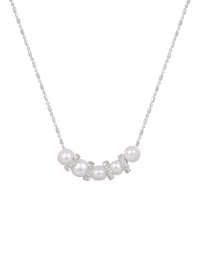 MCK925银淡水珍珠项链2026新款