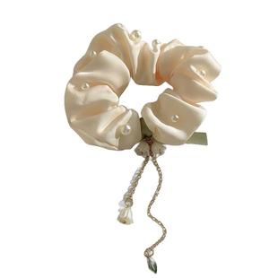 铃兰花头绳皮筋女扎头高颜值春夏发绳头饰丸子头发饰发圈皮套流苏