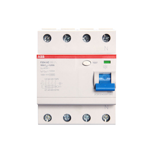 ABB漏电保护器空气开关电磁式家用4P380V总电闸80A100A进口断路器