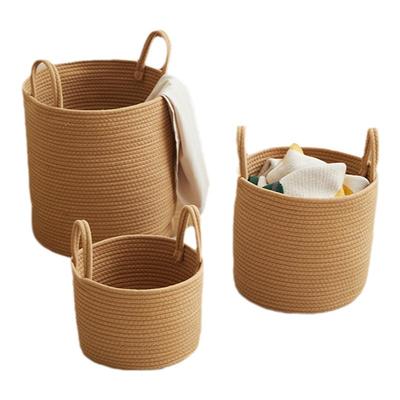 奇鲁脏衣篮棉线手工多款颜色可选