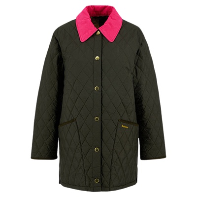 Barbour女士绗缝夹克