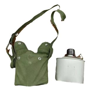 库存80-90年代产柒扒水壶带饭盒多功能水壶户外老式铝水壶