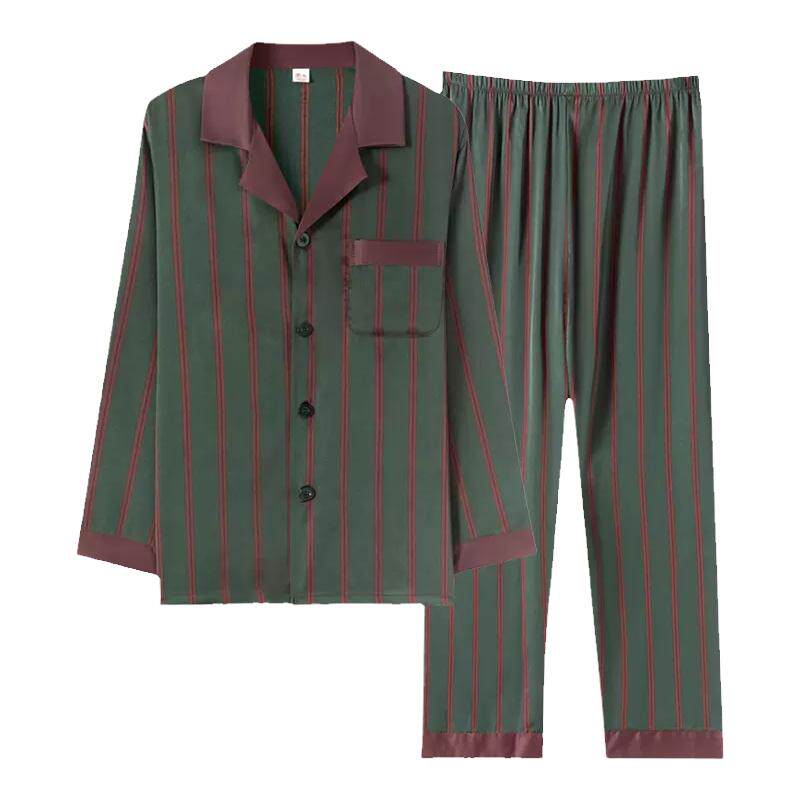 私密公主男真丝高级感家居服