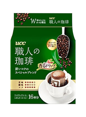 现磨般口感手冲ucc挂耳咖啡