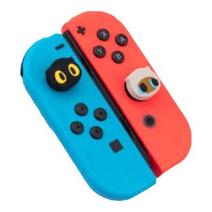 极想任天堂switch摇杆帽ns硅胶套oled手柄Joycon按键帽lite摇杆套
