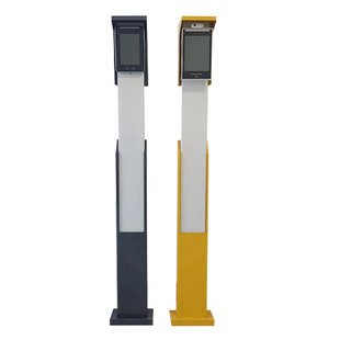 人脸识别机立柱门禁考勤机支架刷卡立柱出门按钮开关按钮门禁刷卡