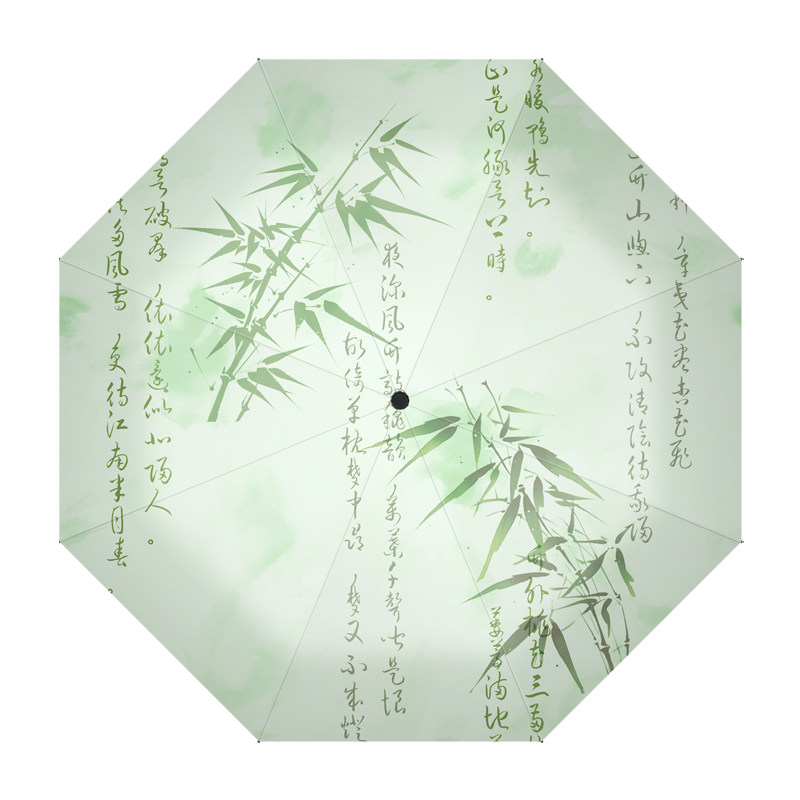 德国精工扁六折金杆彩胶超轻防晒