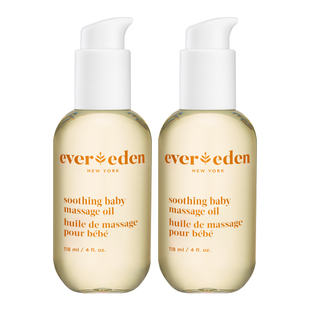 Evereden安唯伊婴儿秋冬滋润保湿抚触油按摩油小金瓶118ml*2