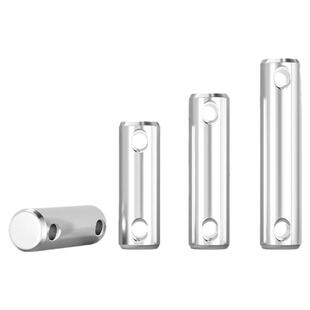 GB880 304不锈钢带孔销螺纹销子圆柱销定位销打孔销轴M3M4M5M6M10