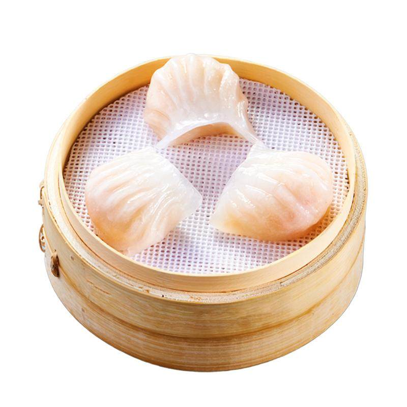 万正食品40g虾饺皇水晶虾仁水饺子广式早茶速冻半成品早餐蒸饺商