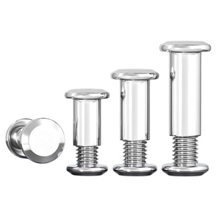 三角对穿子母螺丝套装眼镜镜框防滑圆头四角对口眼睛支架固定配件