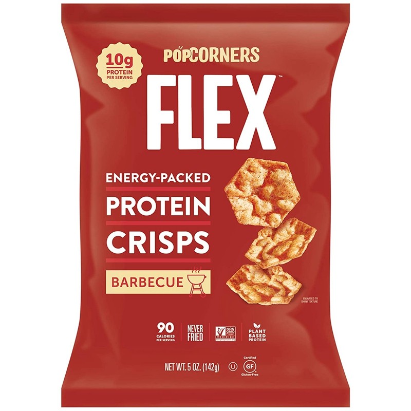 美国直邮Popcorners Flex ProteinChips低碳生酮蔬菜蛋白薯片20包