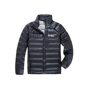 哥伦比亚户外秋冬男子钛金系列拒水鹅绒700蓬羽绒服WE5258