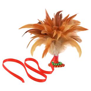 哪咤同款毽子老式鸡毛毽子儿童小学生初学者毽子耐踢花毽运动毽球